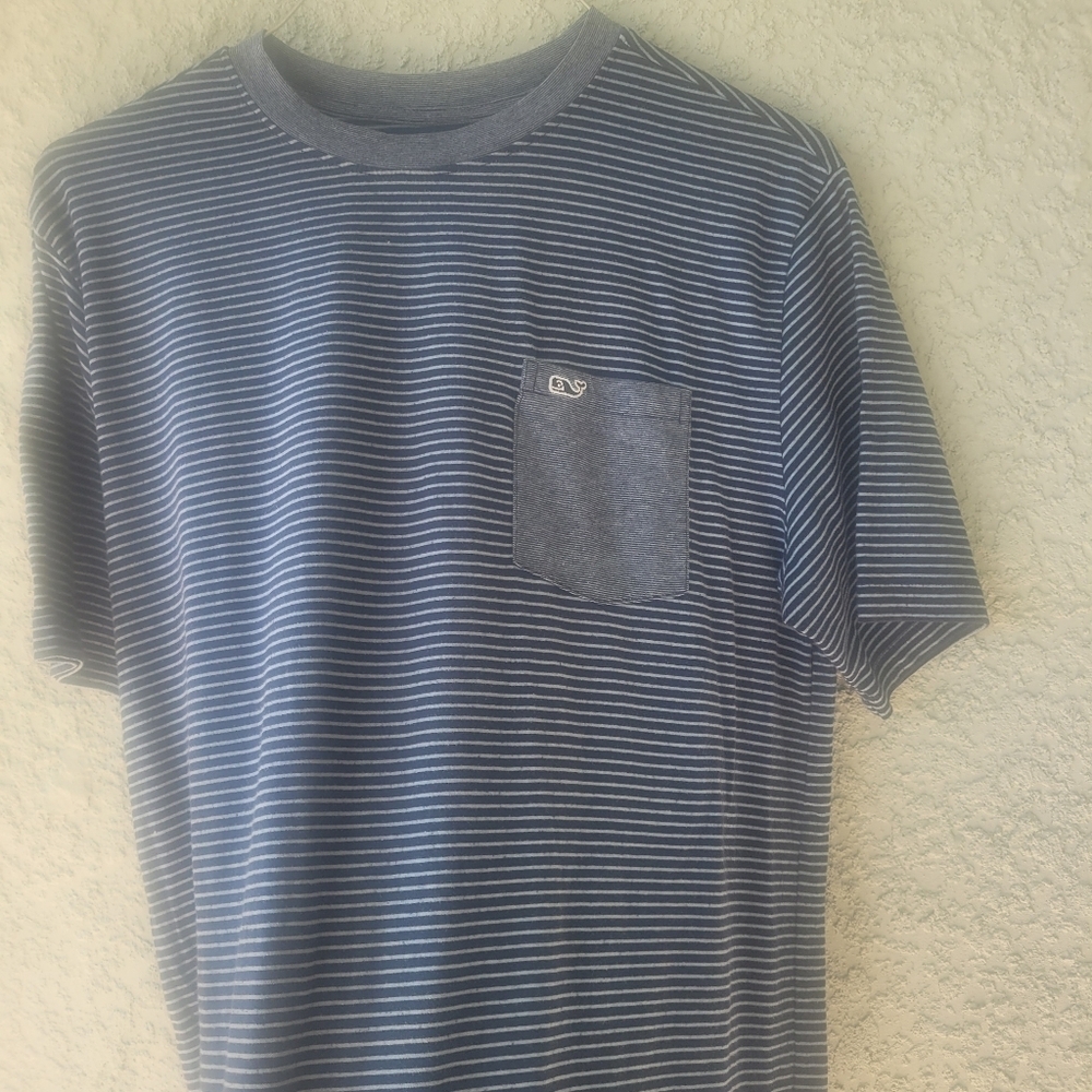 Boy’s Vineyard Vines Short Sleeve Striped Pocket T-Shirt